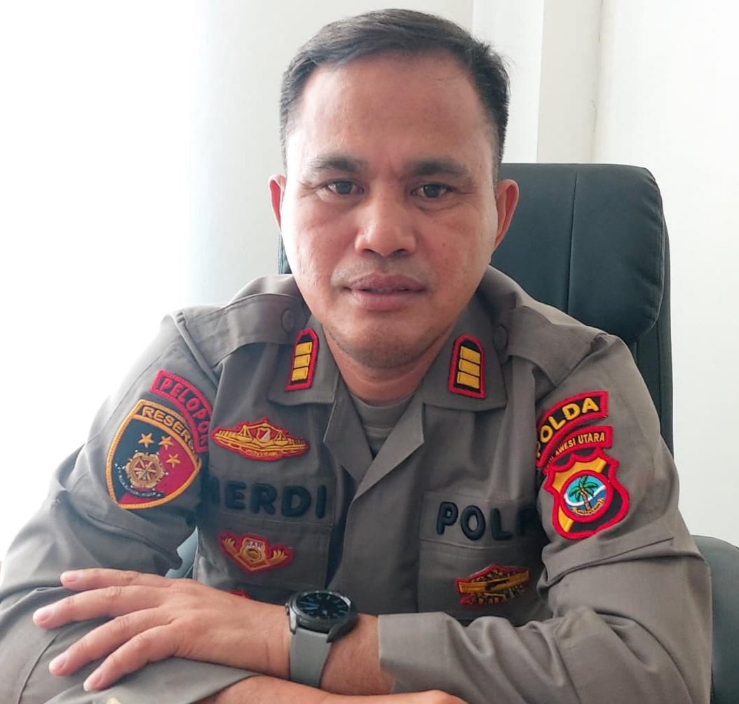 Kasat Reskrim Polres Bolmut, AKP Herdi Manampiring SH