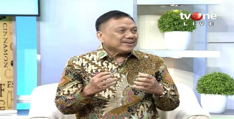 Gubernur Sulut Olly Dondokambey saat hadir diacara tv one pada selasa (20/9/2022)
