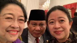 Megawati, Prabowo, dan Puan Maharani (dok. Instagram Puan Maharani)