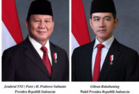 Presiden RI Prabowo Subianto dan Wakil Presiden RI Gibran Rakabuming 