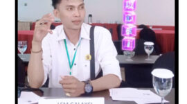 Ketua DPW LSM Galaksi Sulut Reinal Mokodompis