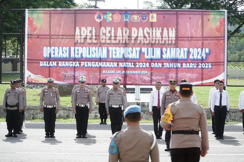 apel gelar pasukan pengamanan natal 2024