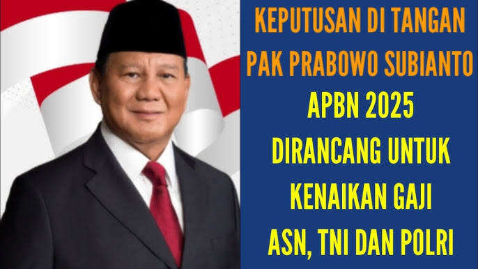 APBN 2025: Fokus Stabilitas, Inklusivitas, dan Kesejahteraan Masyarakat Serta Kenaikan Gaji ASN, TNI, dan Polri