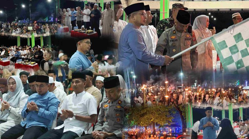 📸 Caption Kolase:
SJL dan MAP Lepas Pawai Obor 1 Muharam 1447 H: Membangun Semangat Hijrah dan Persatuan Menuju Boltara Maju