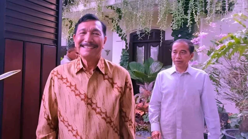 Gambar Doc: Luhut temui Jokowi.