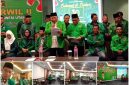 Ketua DPW PPP Sulut Drs. Hi. Depri Pontoh bersama Sekretaris DPW PPP Sulut Madzhabullah Ali dan 15 Ketua DPC PPP se-Sulut dalam Mukerwil II di Hotel Luawansa Manado, Rabu (24/9/2025). Forum ini bulatkan tekad: Mardiono Harga Mati, PPP Sulut Siap Jadi Garda Terdepan! (Gambar/Doc: Kiriman Yepi Ibunu). 