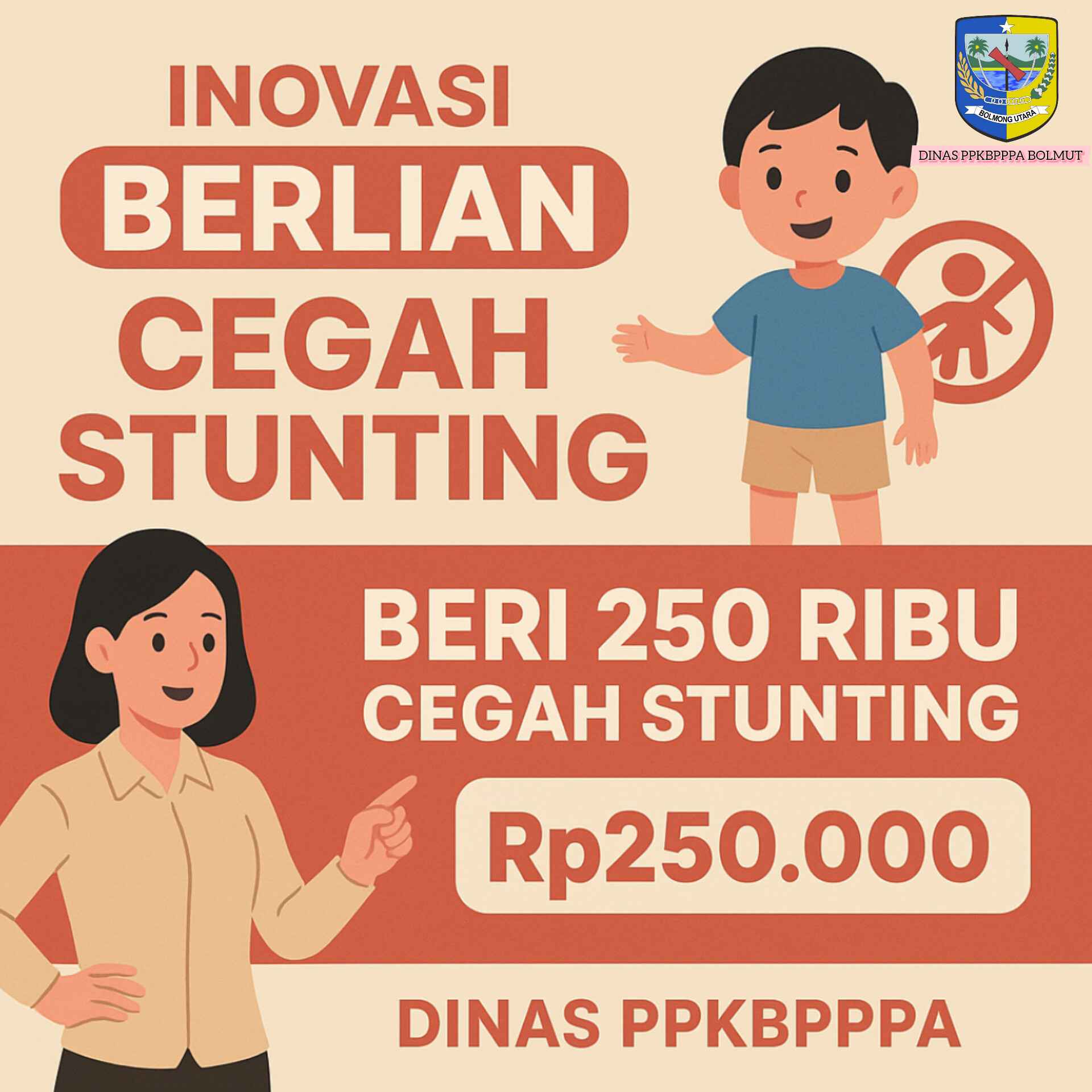 Inovasi “Berlian” Rp.250.000 Dinas PPKBPPPA Bolmut