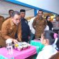Gambar/Doc: Bupati dan Wakil Bupati Boltara saat launching MBG di SDN 4 Sangkub Senin 26 Januari 2026