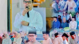 Kehadiran Bupati dan Wakil Bupati Boltara dalam perayaan Hari Raya Katupat di Desa Talaga disambut hangat masyarakat, menjadi simbol kuatnya kebersamaan dan persaudaraan yang terus terjaga.