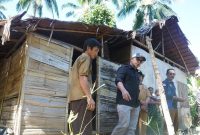 Bupati Boltara, SJL bersama Kadis Perkimtan Ramin Buhang, turun langsung meninjau kondisi rumah warga calon penerima bantuan RTLH guna memastikan program tepat sasaran dan berdampak nyata pada selasa (14/4/2026) kemarin. 