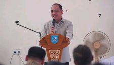 Bupati Bolaang Mongondow, Yusra Alhabsyi, saat menyampaikan sambutan dalam kegiatan sosialisasi Program Pascasarjana UNSRAT, menegaskan komitmennya dalam mendorong peningkatan kualitas SDM sebagai kunci percepatan pembangunan daerah.