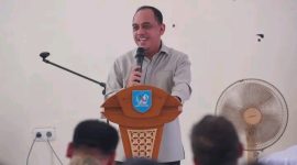 Bupati Bolaang Mongondow, Yusra Alhabsyi, saat menyampaikan sambutan dalam kegiatan sosialisasi Program Pascasarjana UNSRAT, menegaskan komitmennya dalam mendorong peningkatan kualitas SDM sebagai kunci percepatan pembangunan daerah.