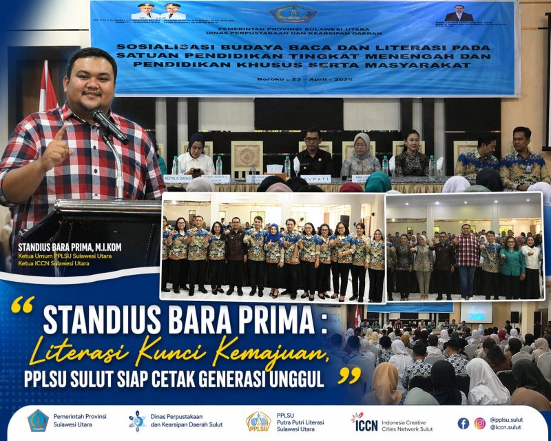 Menumbuhkan budaya literasi, membuka jalan menuju generasi muda yang cerdas, kreatif, dan siap menghadapi masa depan