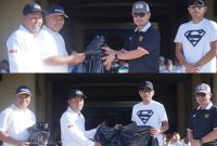 Bupati Bolaang Mongondow Utara Dr. Sirajudin Lasena. bersama Wakil Bupati Moh. Aditya Pontoh. memimpin langsung pencanangan Gerakan Indonesia ASRI (Aman, Sehat, Resik, Indah) di halaman Kantor Bupati, Jumat (10/04/2026), sebagai wujud komitmen bersama menciptakan lingkungan bersih dan berkelanjutan.