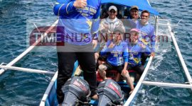 Kapolres Bolmut AKBP Juleigtin Siahaan memimpin langsung Tim Polres Bolmut Angler Community saat mengikuti Open Fishing Tournament Kapolda Sulut Cup I 2026 di Manado, sebagai wujud kedekatan Polri dengan masyarakat melalui kegiatan positif dan penuh kebersamaan.
