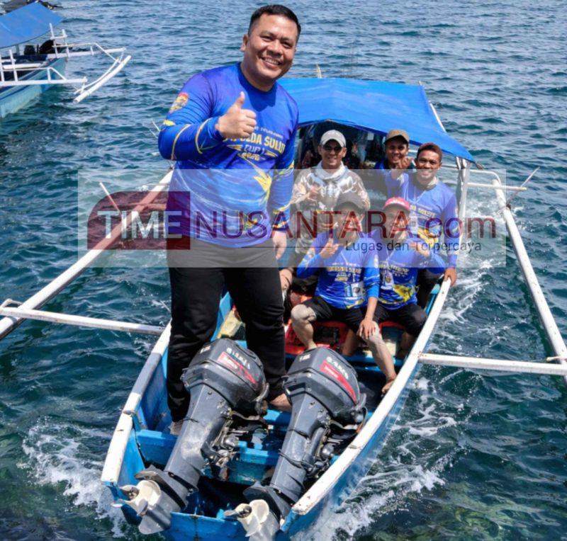 Kapolres Bolmut AKBP Juleigtin Siahaan memimpin langsung Tim Polres Bolmut Angler Community saat mengikuti Open Fishing Tournament Kapolda Sulut Cup I 2026 di Manado, sebagai wujud kedekatan Polri dengan masyarakat melalui kegiatan positif dan penuh kebersamaan.