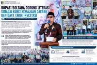Penguatan literasi di Boltara terus digalakkan sebagai upaya menyiapkan generasi cerdas, adaptif, dan siap menghadapi tantangan masa depan.