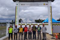Peninjauan lapangan oleh Kementerian Kesehatan Republik Indonesia guna memastikan pelaksanaan proyek berjalan sesuai standar operasional prosedur serta ketentuan teknis yang berlaku.