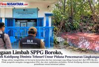 Gambar paduan limbah dan kantor SPPG Boroko