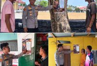 Kapolsek Bolangitang IPDA Rachmat Sondeng memasang sekaligus menyosialisasikan imbauan Kapolda Sulawesi Utara tentang pencegahan kebakaran hutan dan lahan (karhutla) kepada masyarakat, sebagai upaya meningkatkan kesadaran dan kepedulian bersama dalam menjaga lingkungan.