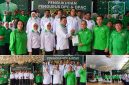 Ketua DPW PKB Sulawesi Utara, Yusra Alhabsyi, S.E., M.Si., bersama jajaran pengurus saat pengukuhan pengurus DPC dan DPAC PKB Kabupaten Minahasa Utara masa bakti 2026–2031. Kegiatan ini menjadi momentum memperkuat konsolidasi organisasi dan meneguhkan komitmen politik inklusif yang menjunjung nilai kebangsaan serta keberagaman.